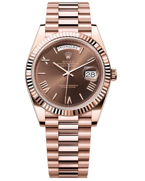 rolex femme everose|Rolex day date 40mm.